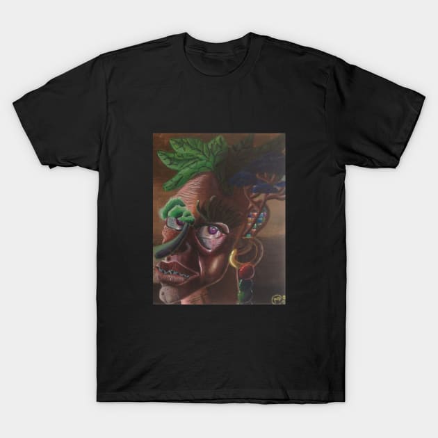 Vegetable Man T-Shirt by ManolitoAguirre1990